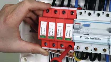 Erdungsbügel / Modulverdrahtungs-System