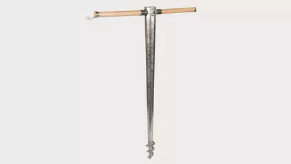 Erdungsrohr mit Bohrspirale