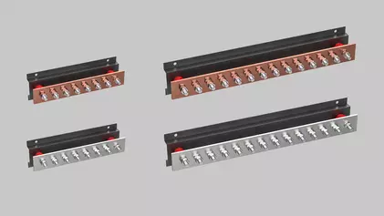 Earth Bars without disconnecting link