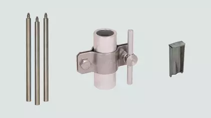 Accessories for air-termination rods / air terminals
