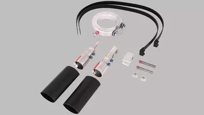 Anschlusselemente für HVI power Leitung / HVI power long Leitung