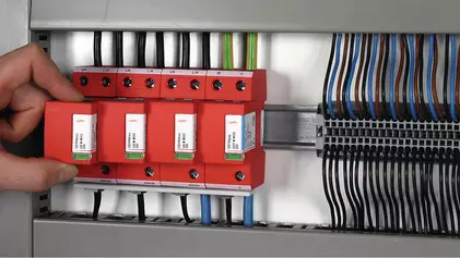 Schutzmodul für DEHNbloc modular