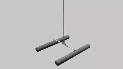 Fangstange für Trapezdächer