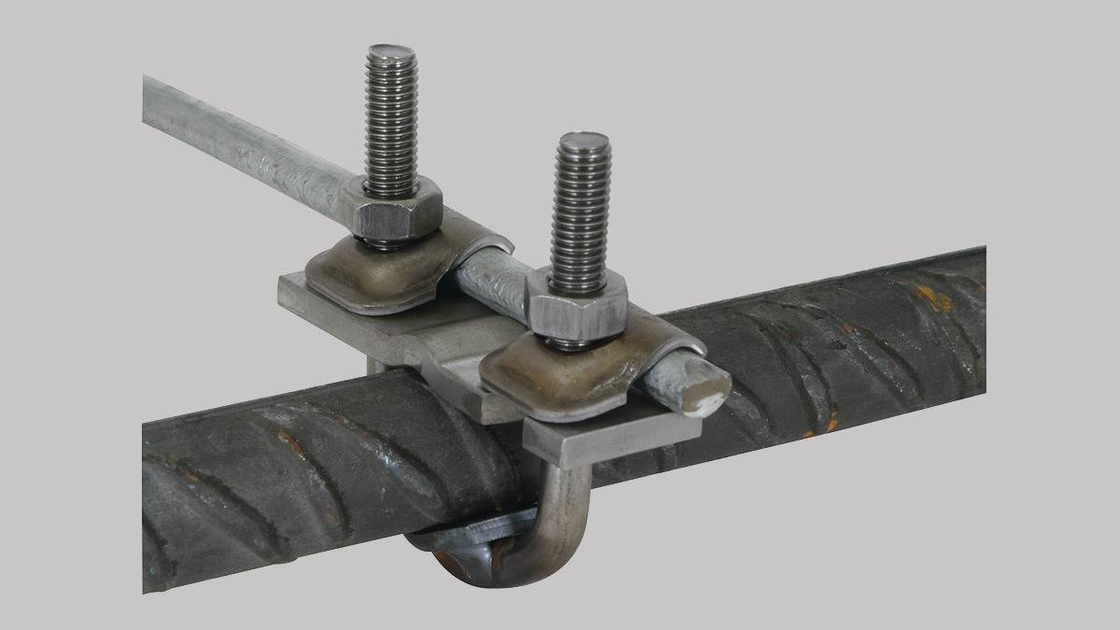 Connecting Clamps for Fixed Earthing Terminals and Reinforcement