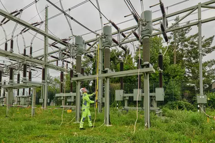 Erdungsstangen für Freileitungen