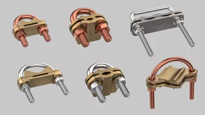 U-Bolt Clamps for Reinforcement Technology