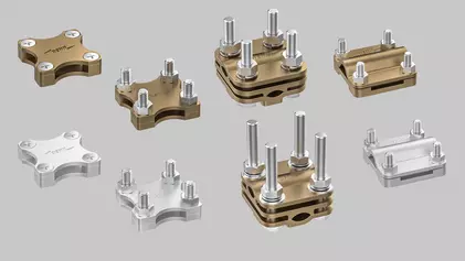 Square Conductor Clamps