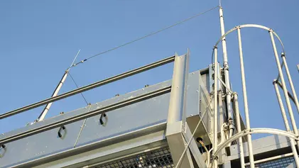 Stützrohr mit HVI Leitung