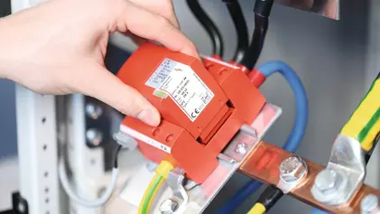 Schutzmodul für DEHNventil modular