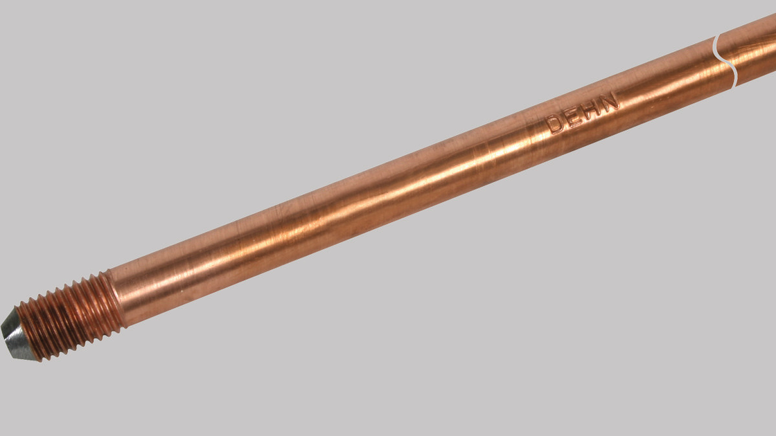 Copper-bonded earth rods