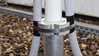 Anschlusselemente für HVI light plus Leitung