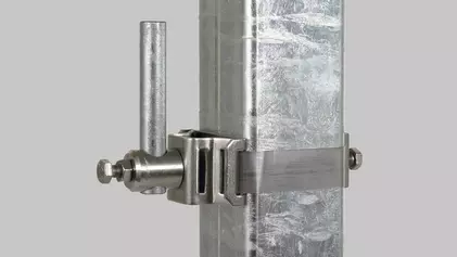 Bandrohrschelle für Fangstangen