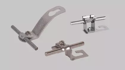 Dachleitungshalter für Wellplattendächer