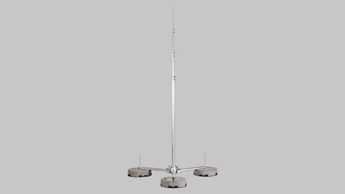 Telescopic air-termination rods