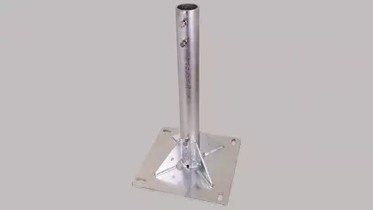 Stützrohrständer für Stützrohre GFK/Al und Fangstangen D40