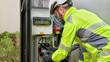 Schutzschirm APS mit Hebelarmen