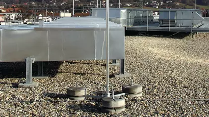 Fangstangen freistehend 4 bis 9 m