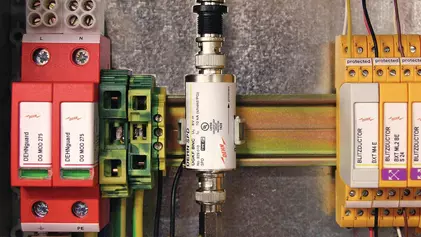 Ableiter für koaxialen Anschluss