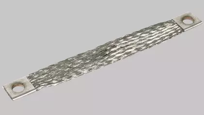 Flexible Tinned Earth Braid Bond