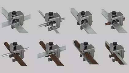 Verbindungsklemmen für Fundamenterder und Bewehrungen