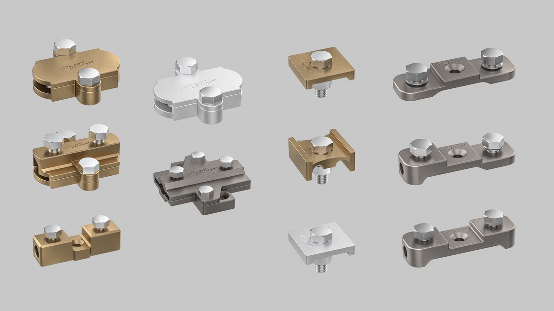 Test Clamps, Metal Bonding Clamps & Bimetallic Connectors