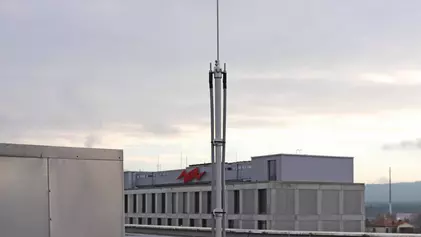 Stützrohr mit HVI light plus Leitung