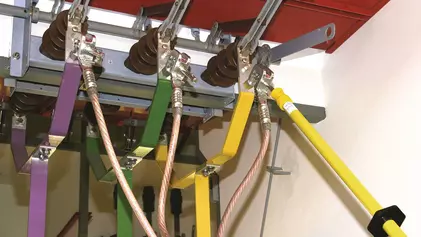 Erdungsstangen für Schaltanlagen