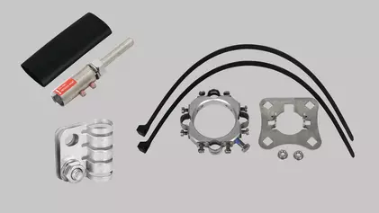 Anschlusselemente für HVI light Leitung