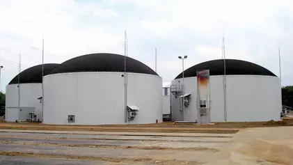 Fangmast mit HVI light plus Leitung