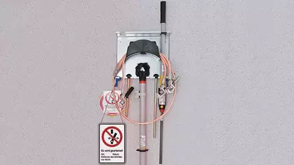 Arbeiten nach den fünf Sicherheitsregeln